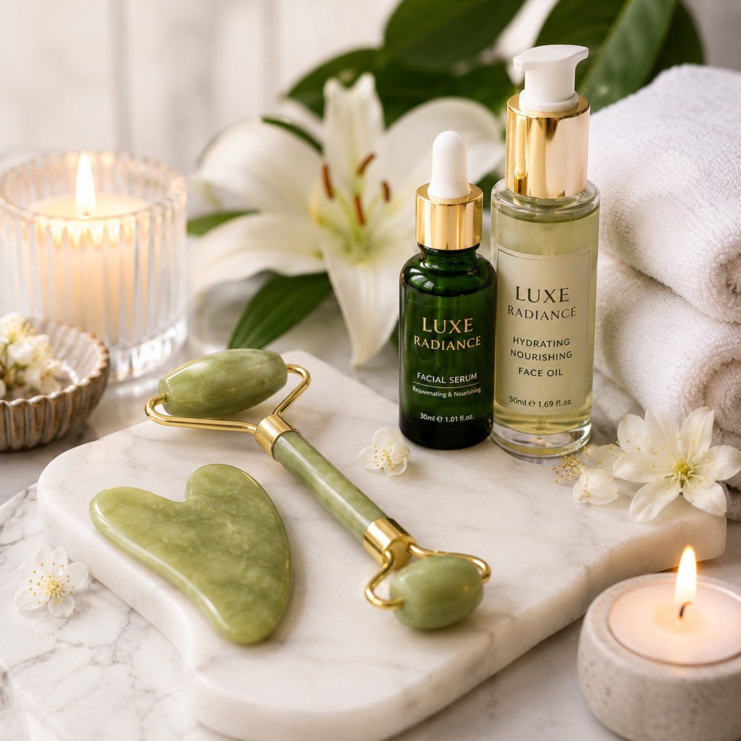 Jade Face Roller Set - Image 4