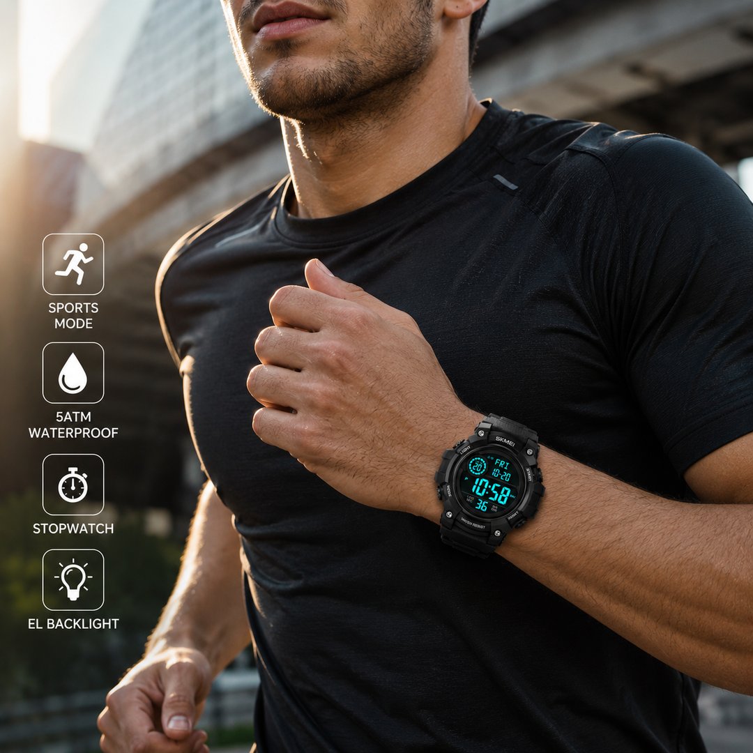 LED Digital Sports Watch - Image 4