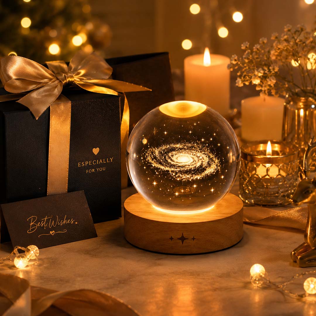 Galaxy Crystal Ball Lamp - Image 2