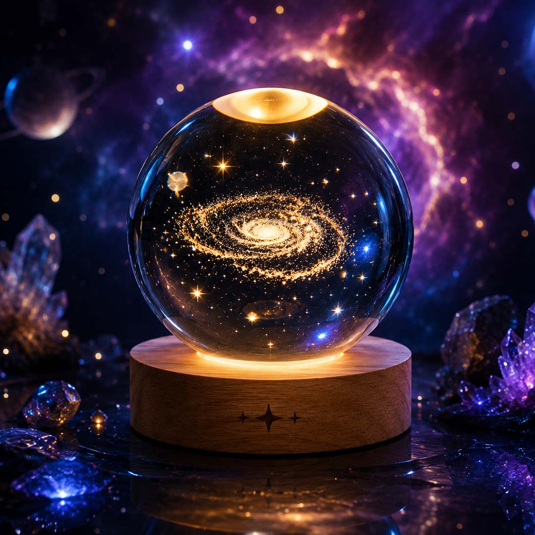Galaxy Crystal Ball Lamp - Image 5